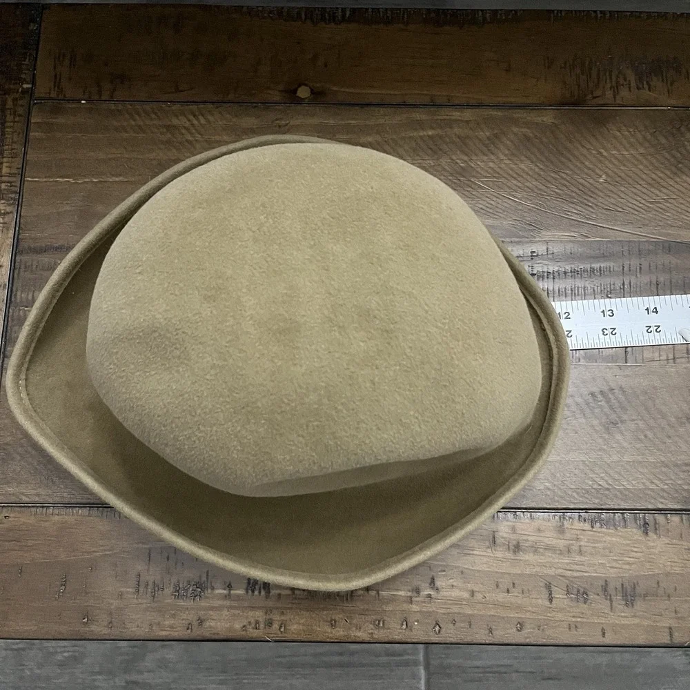 Eric‎ Javits Women's Kim Wool Hat Beige - Picture 7 of 8
